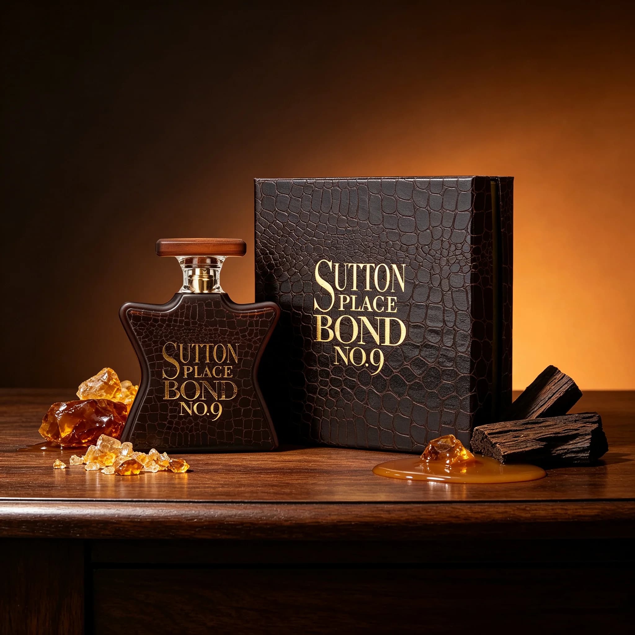 Bond No. 9 New York Sutton Place Eau de Parfum Spray for Men – Modern Woody, Spicy & Amber Aromatic Scent, Bergamot, Black Pepper & Sandalwood, Long-Lasting Luxury Fragrance, Perfect Gift, 3.4 fl oz /