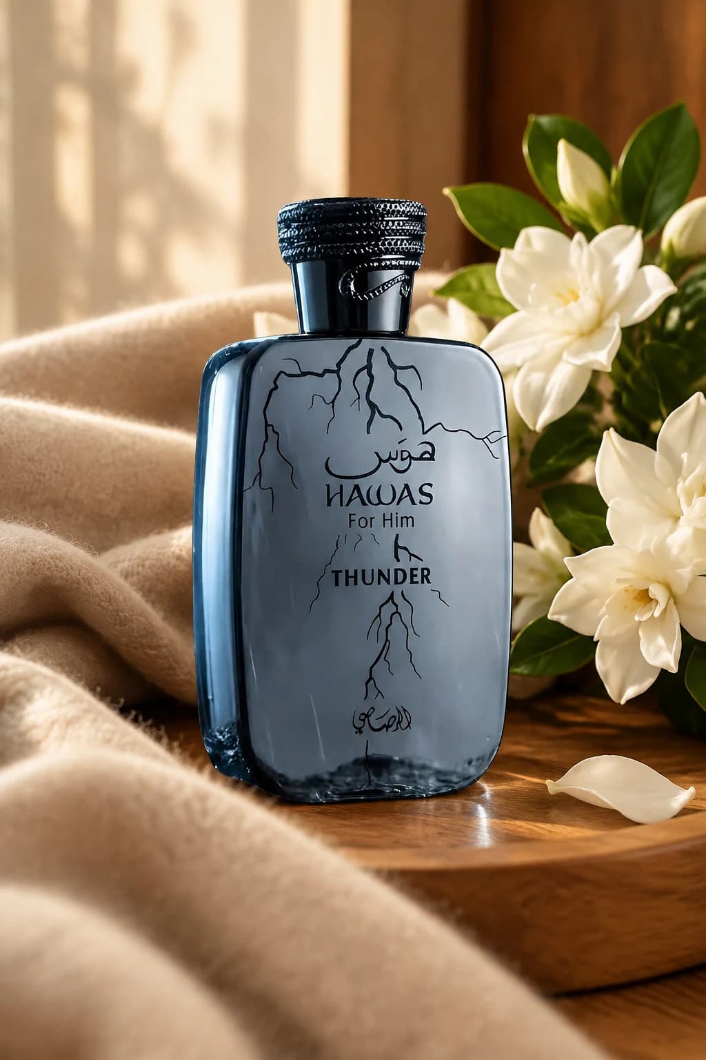 Rasasi HAWAS For Him EDP Perfume 100ml, Thunder / Lava Gold 2 Fragrances To Choose, Long-Lasting Men Cologne, Stylish Collectible Bottle, Men Gift