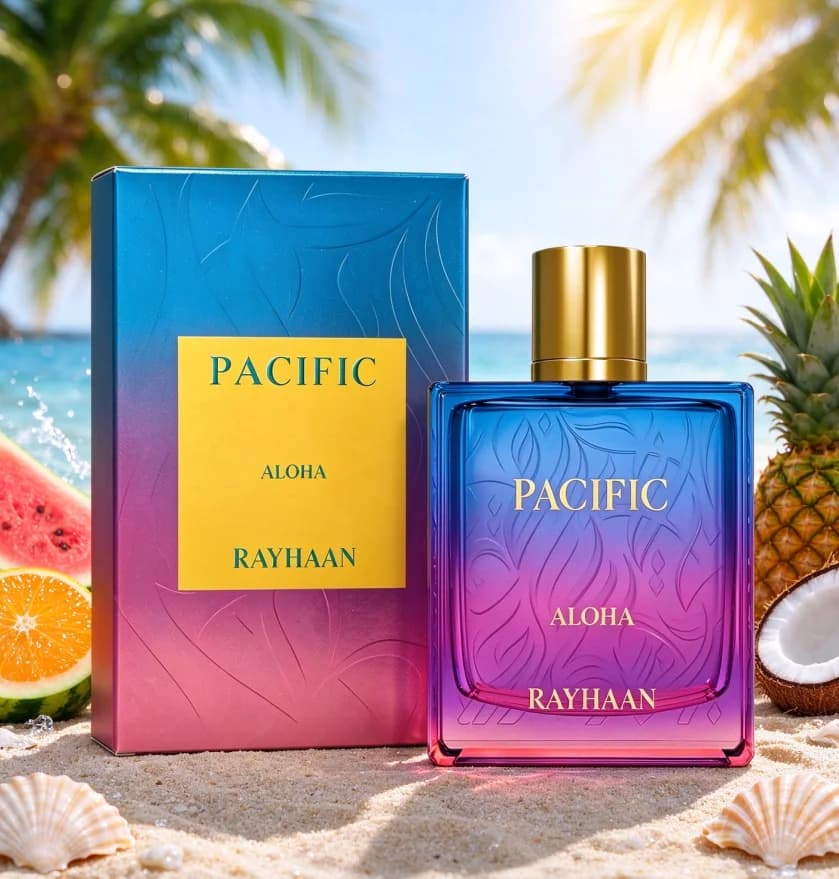 Charming perfume Rayhaaa Pacific Aloha, new arrival. This is a 3.4 oz (100 ml) unisex fragrance with rich fruity notes…