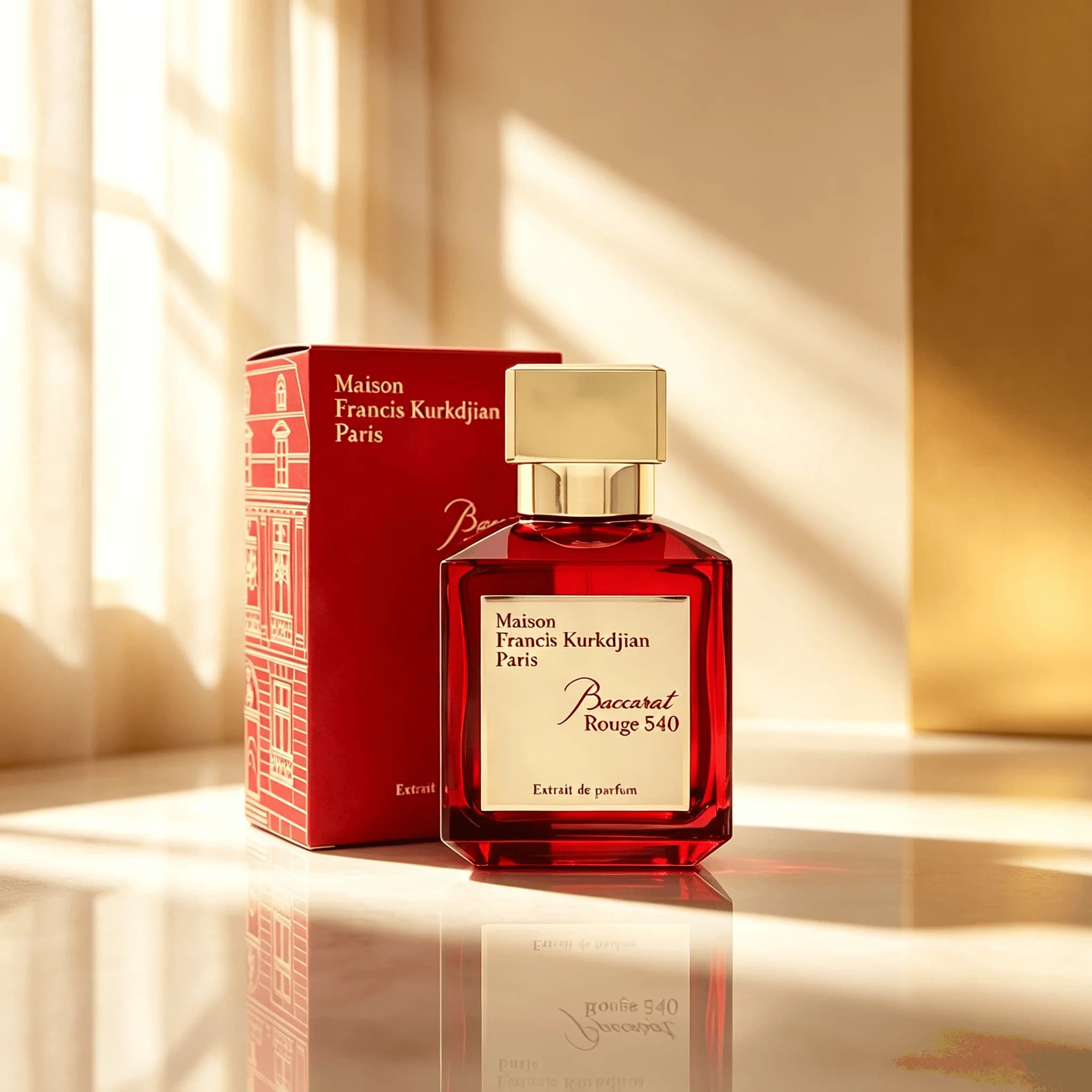 Maison Francis Kurkdjian Baccarat Rouge 540 Extrait De Parfum 70ml Unisex Perfume, Oriental Woody Amber Scent Saffron…