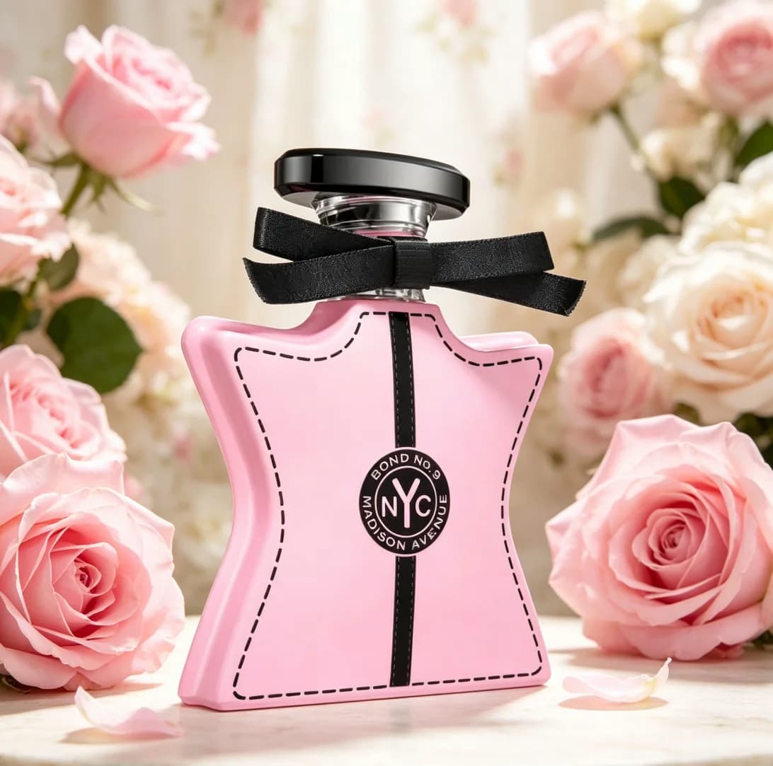 Bond No.9 Madison Avenue Perfume,100Ml, Women，Exquisite Fruity Floral Chypre Scent.AppleBergamot EssenceBlackcurrantRose EssenceJasmineMagnolia Essence,Luxury Gift Box. Premium Gift For Girlfriends An