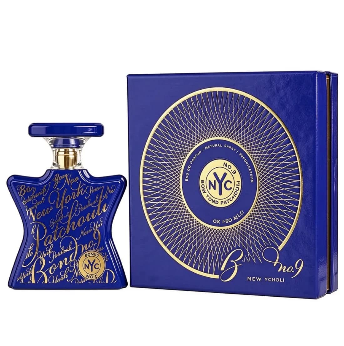 Bond No.9 New York Patchouli Unisex Eau De Parfum EDP, 3.4oz/100ml, With a Vintage, High-end Patchouli Woody Scent. Mature And Sexy, Long-lasting And Captivating Fragrance, Suitable For Any Occasion, 