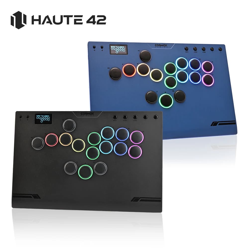 Haute42 M-Ultra Gen 2 Aluminium Alloy Leverless Arcade Stick Hitbox Controller For PC/ Ps4 / Ps5 Arcade Leverless Controller