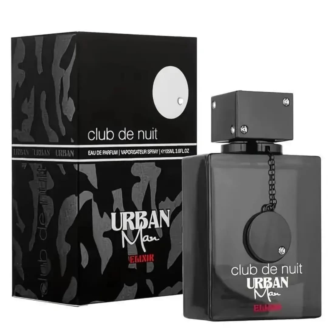 Armaf Club De Nuit Urban Elixir Aromatic Woody perfume, 3.4oz100ml bergamot, long-lasting pepper fragrance, suitable for many places, perfect gift choice