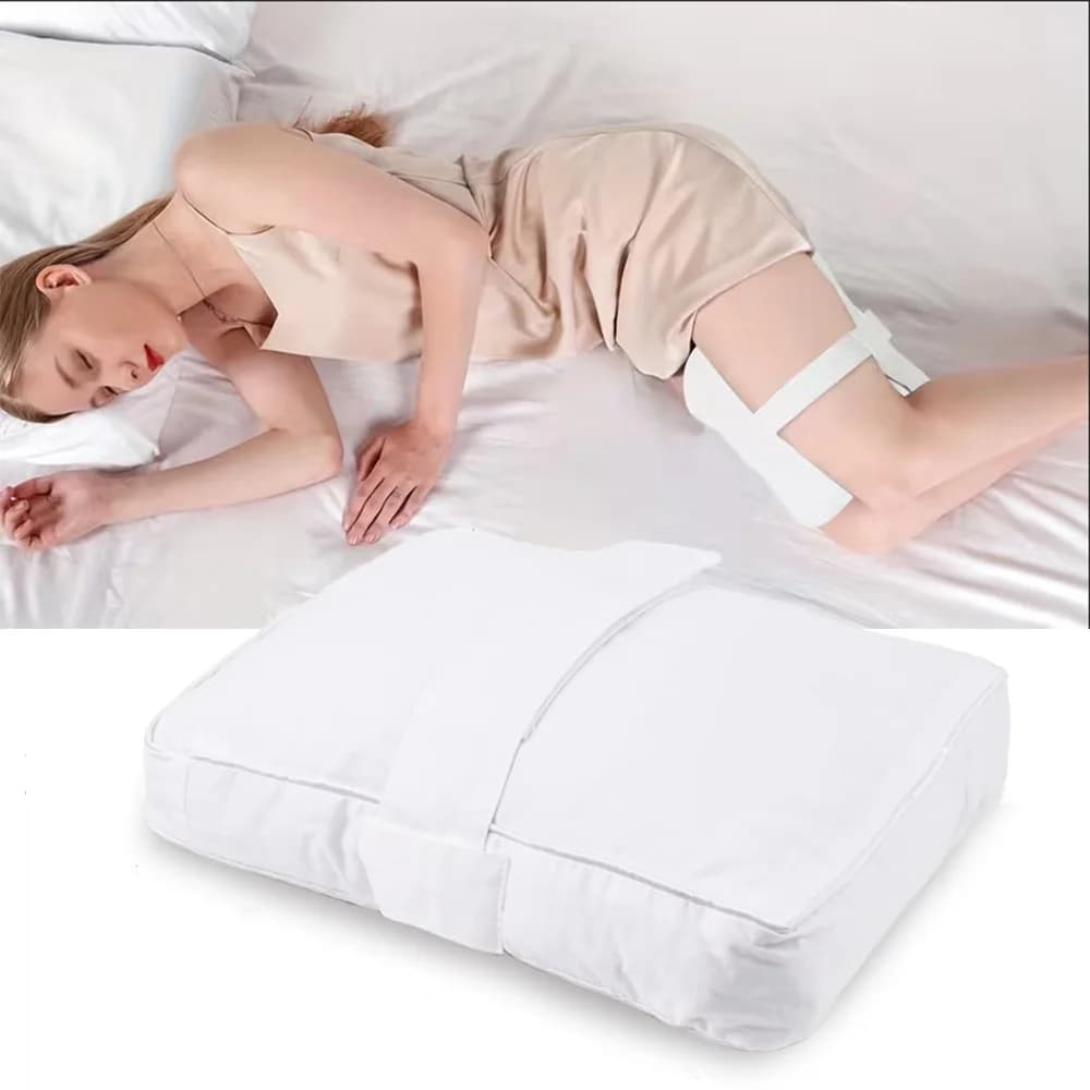 Memory Foam Single Leg Pillow, Knee Pillow For Side Sleepers, With Adjustable Straps, Leg Cushion Pad Suitable For…