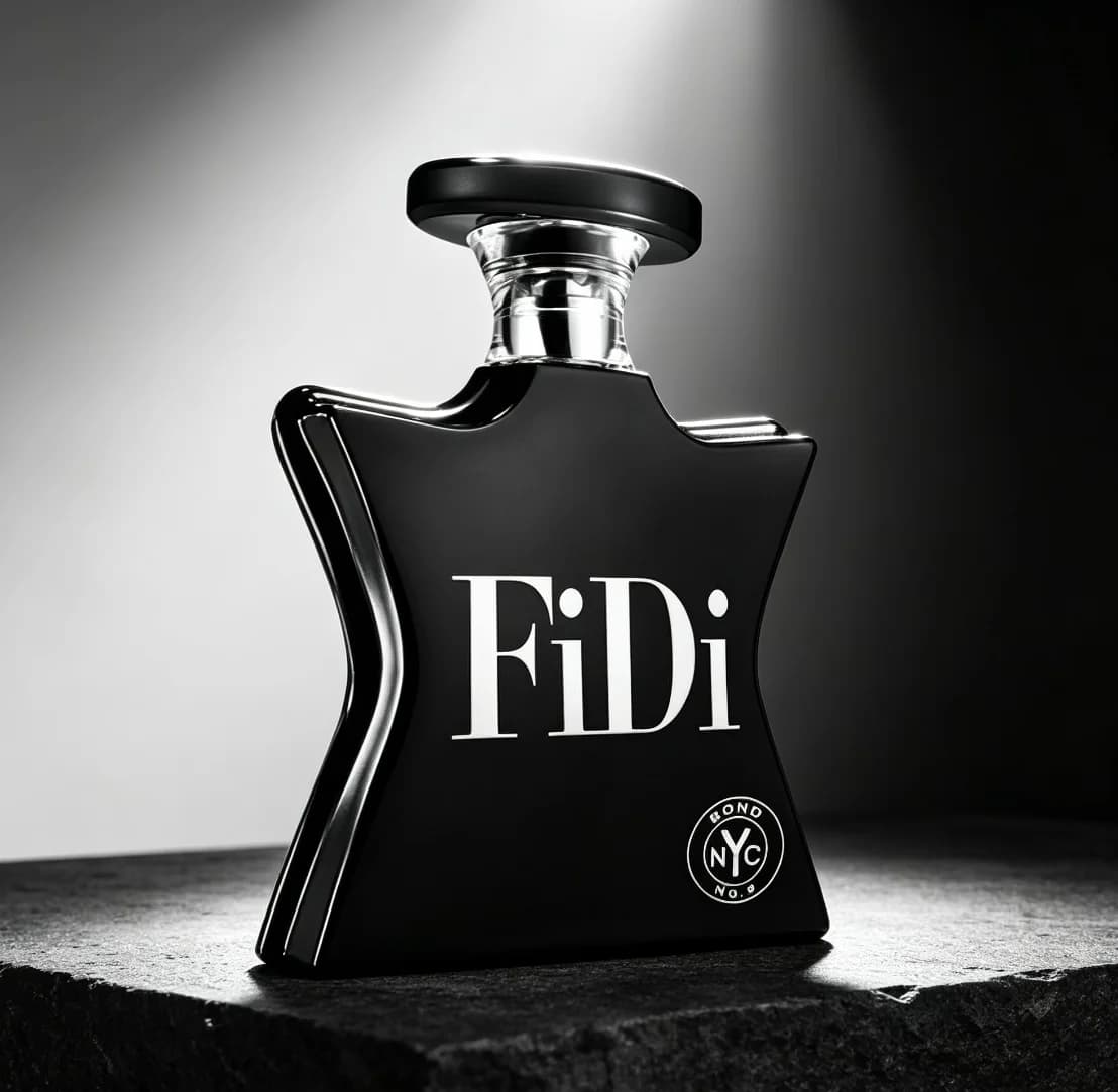 Bond No.9 FiDi Perfume. Elegant Lotus Softens Spicy Notes, Cedar And Musk Are Clean And Understated. For Fragrance Lovers Who Prefer Low-Key, Textured Unisex Scent.