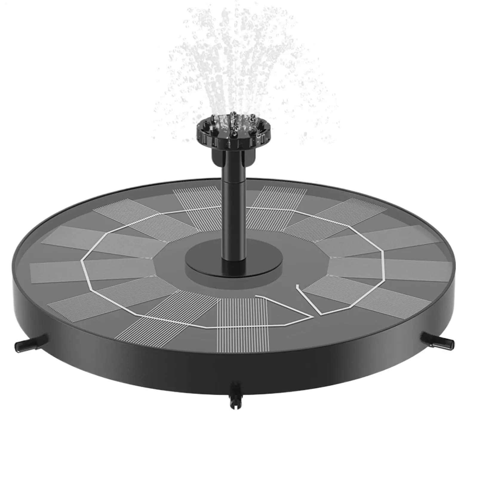 Solar Bird Bath Fountains Water Pump Bowl Solar Powered Water Fountain For Lawn Garden Pool Deck Patio Backyard Yard…