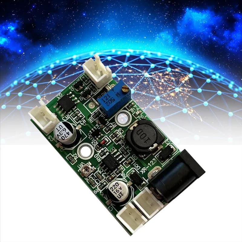 ABLG 1W 1.6W 3W445/405/520Nm Blue Green Violet 12V Step-Down Constant Current Driver Circuit TTL Modulation Module