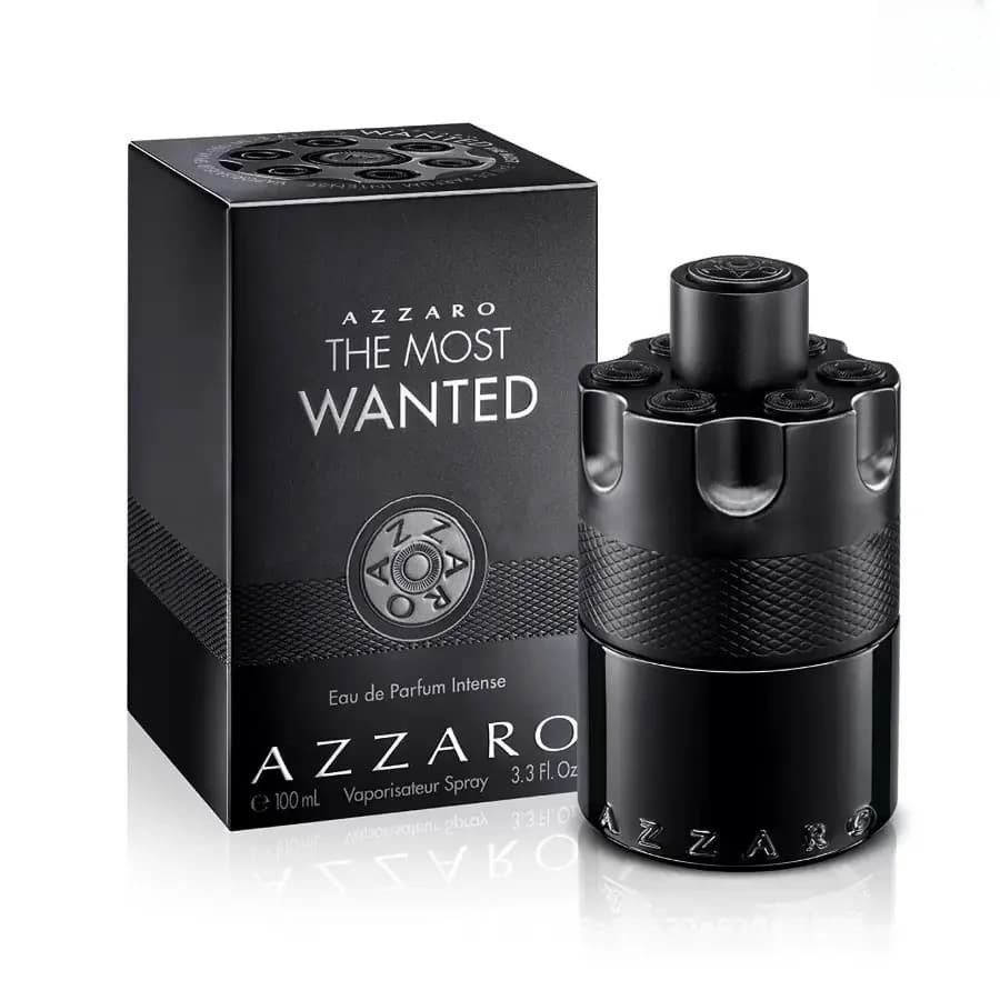 Azzaro The Most Wanted Eau De Parfum Intense 3.4 Oz 100ml, Warm And Spicy Cuisine With A Long-Lasting Fragrance Lasting 8-10 Hours. Made Of Cardamom, Caramel, Amber, And Wood, It Is A Popular Choice F