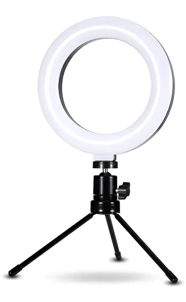 Ring Light Com Tripé 20cm