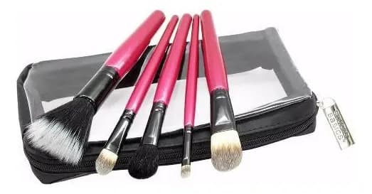 Kit 5 Pincéis Maquiagem Studio Basics Modelo 2193