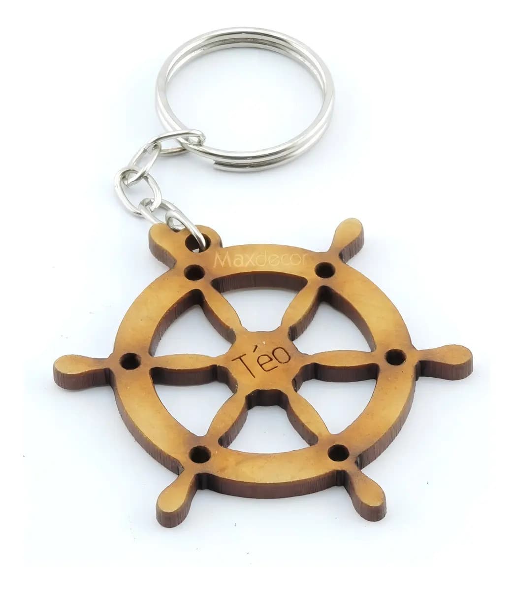 Chaveiro Modernarte Chaveiro Personalizado Kit 40u Mdf Cru