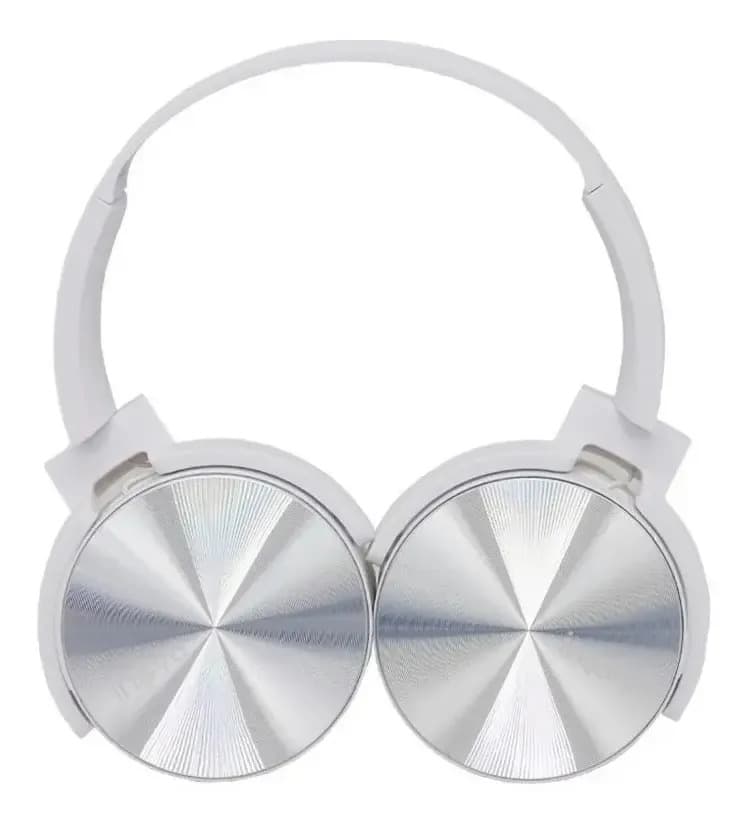 Fone Headphone Sem Fio Bluetooth Fone Ouvido Estéreo Inova Cor Branco