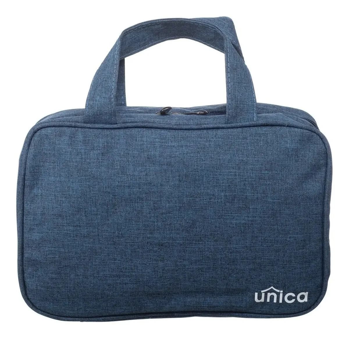 Necessaire Feminina Masculina Bolsa Organizador Mala Viagem Cor Azul
