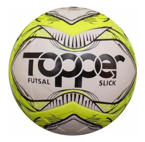 Bola Futebol Futsal Salão Topper Slick Branco