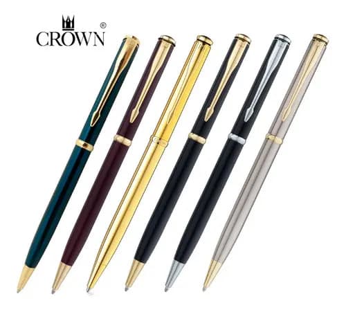 Caneta Crown Sigma Esferográfica Presente Advogado - Azul