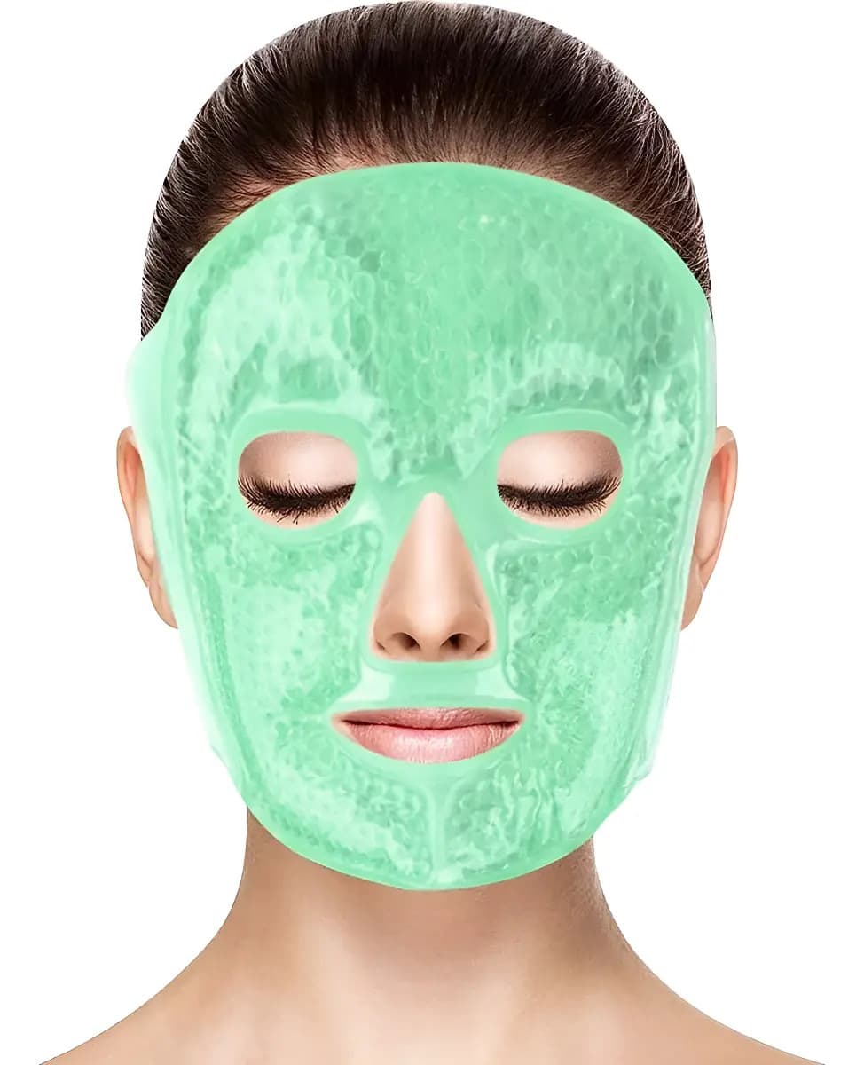 Máscara facial ajustável multifuncional Máscara facial fria