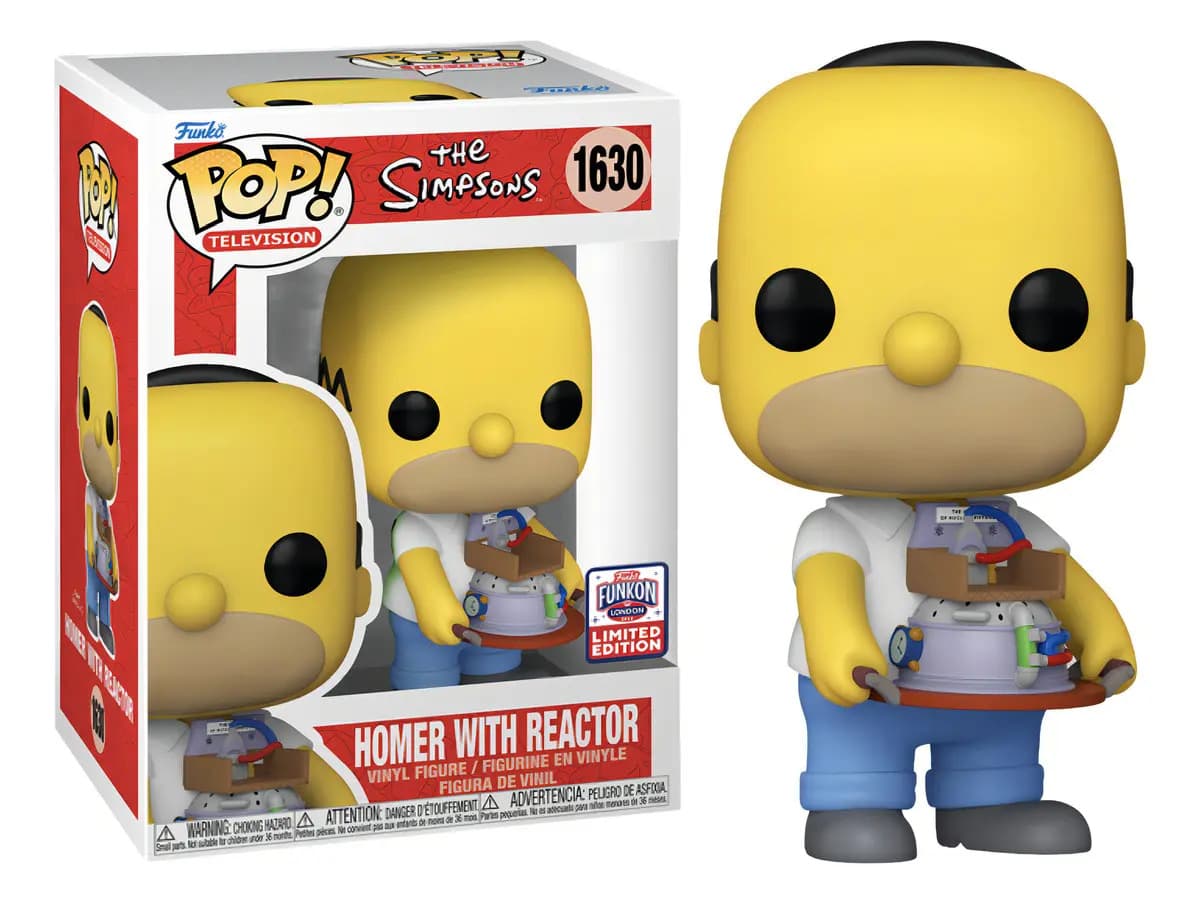 Funko Pop Simpsons Homer Colecionável Action Figure