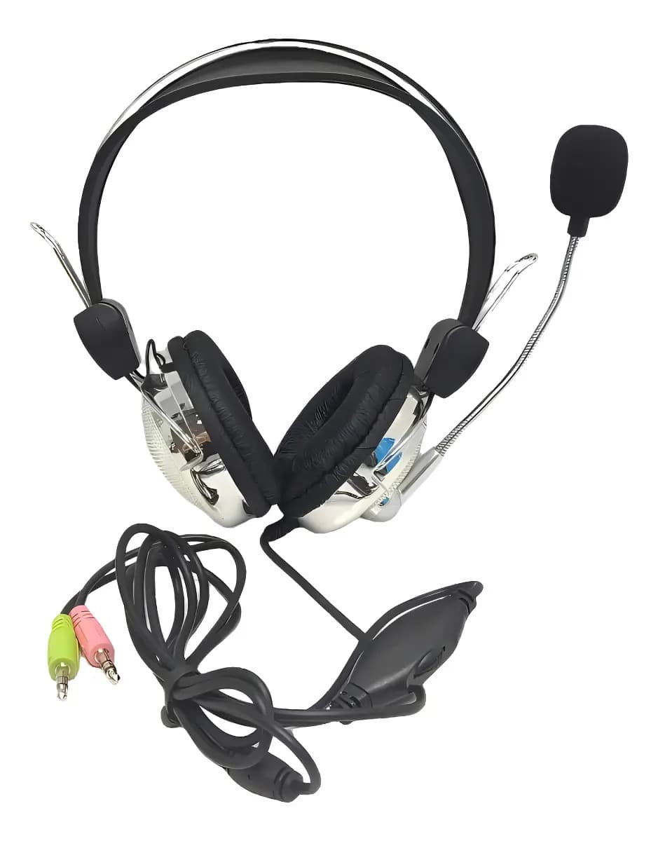 Headset gamer Headset Headset inova fon-8679 cinza-escuro