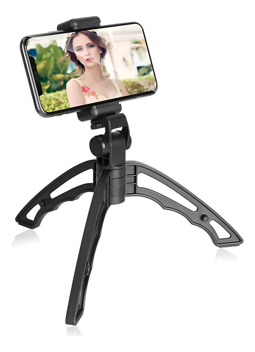 Tripé Celular Apexel com Controle Bluetooth e Rotação 360º Preto