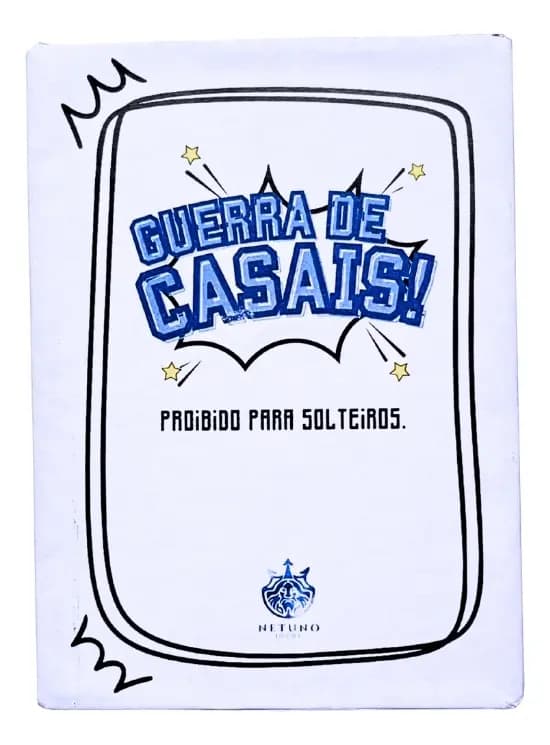 Guerra de Casais Jogo de Cartas Netuno Jogos Para Casais