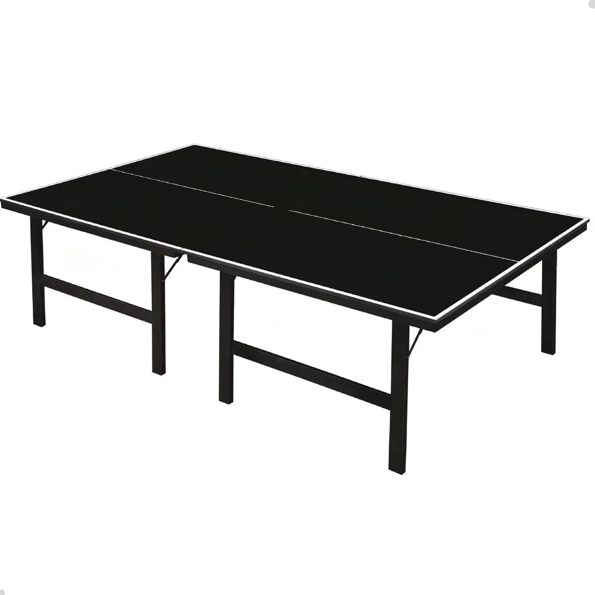 Mesa Tênis De Mesa Ping Pong 18mm Mdf Sports Mania Cor Preto