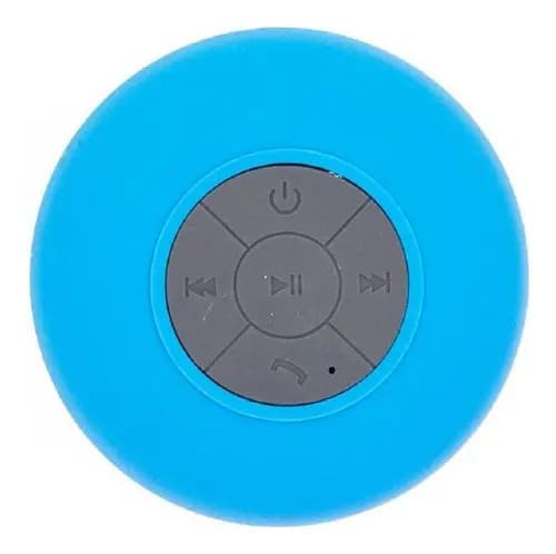 Mini Caixa Som Portátil Conexão Via Bluetooth Som Azul
