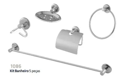 Kit Banheiro 5 Peças