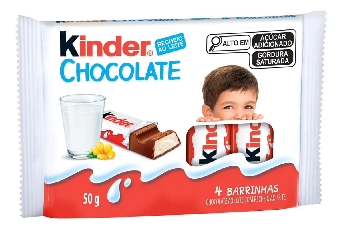 Chocolate Ao Leite Kinder 50g
