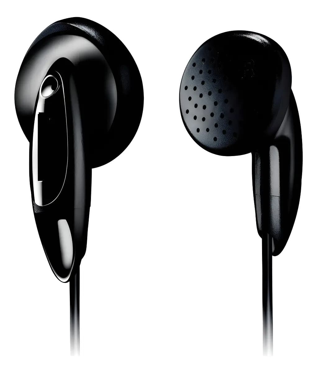 Fone Ouvido Economico Intra Auricular Preto