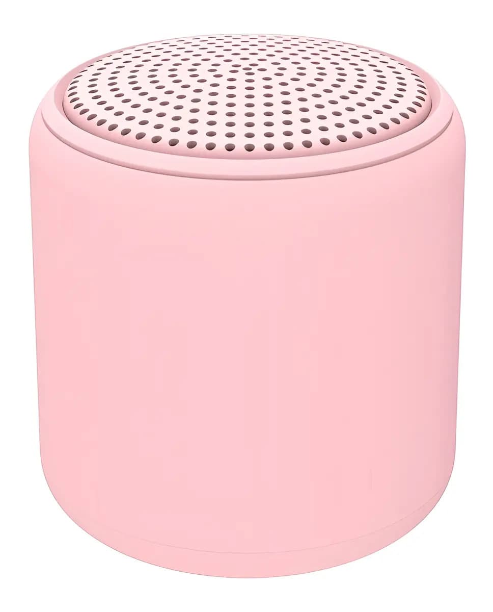 Mini Caixa De Som Premium Cor Rosa