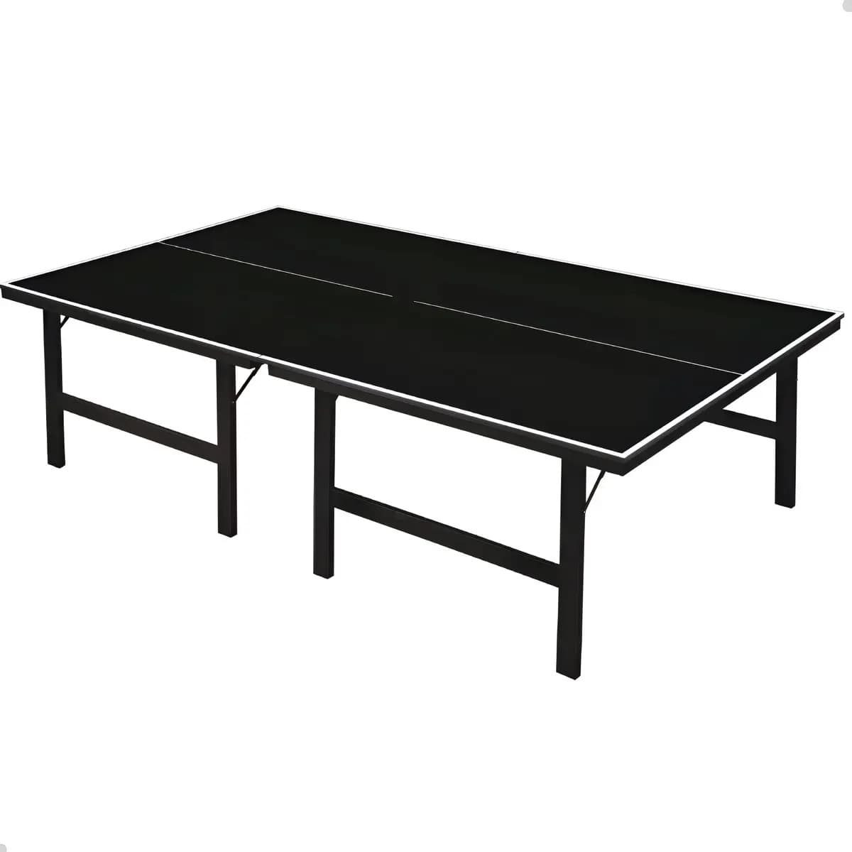 Mesa Tênis De Mesa Ping Pong 15mm Mdf Sports Mania Cor Preto