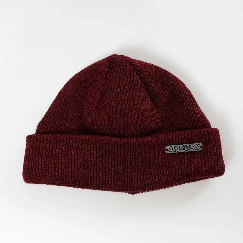Touca Lã Gorro Unissex Woolie Cor Bordô Mescla Tamanho Un
