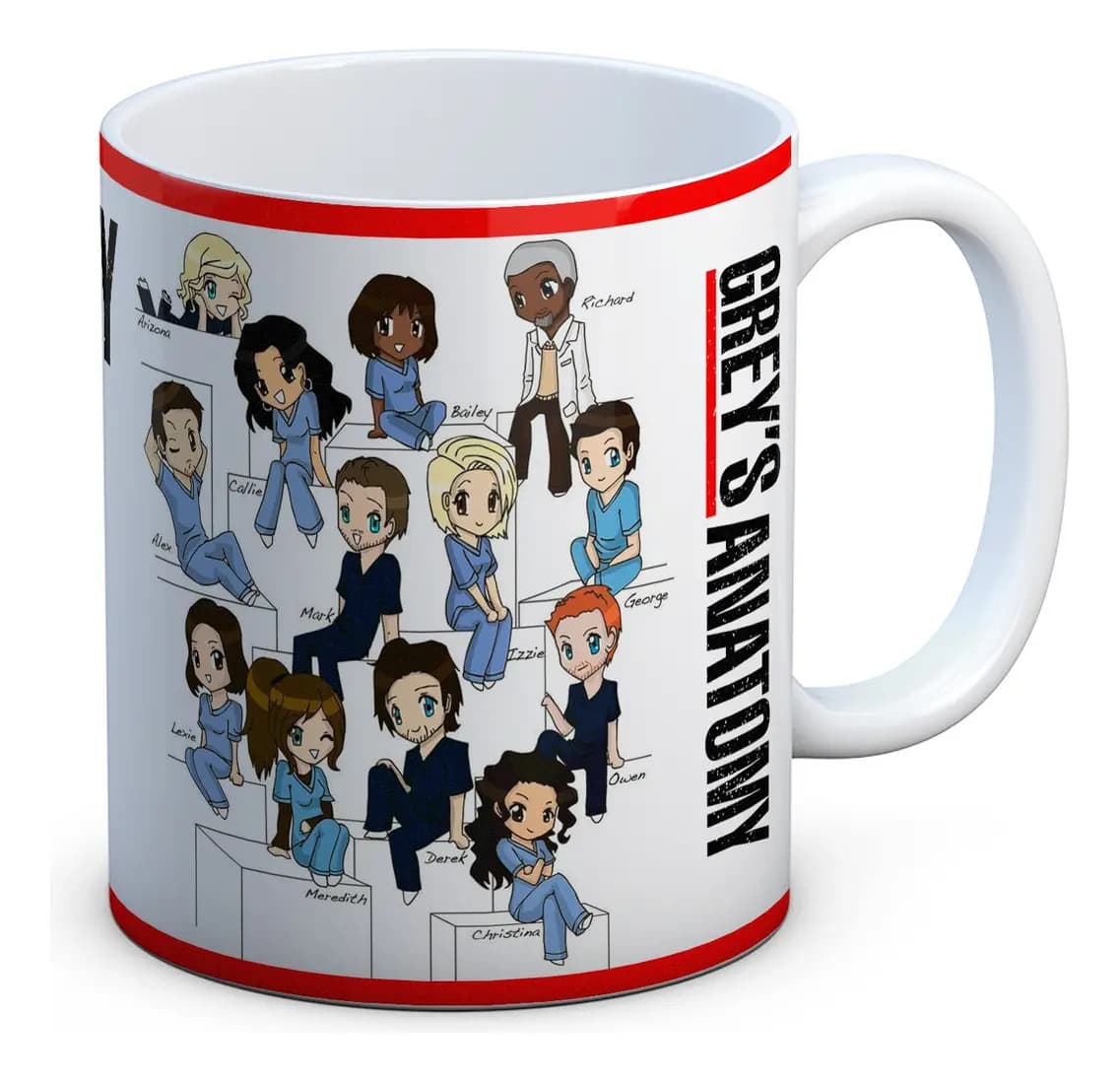 Caneca Personalizada Grey's Anatomy