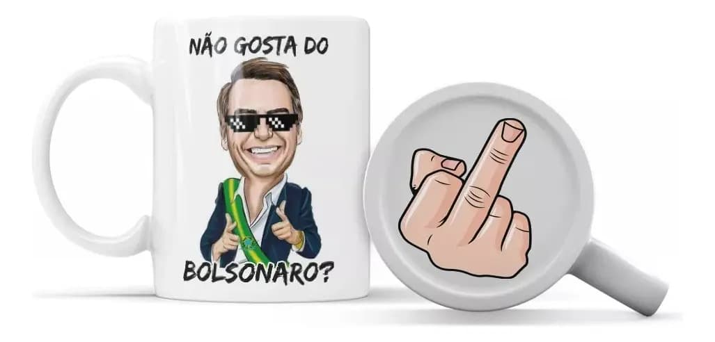 Caneca Cerâmica NERD STOP Branca Divertida de 350 mL