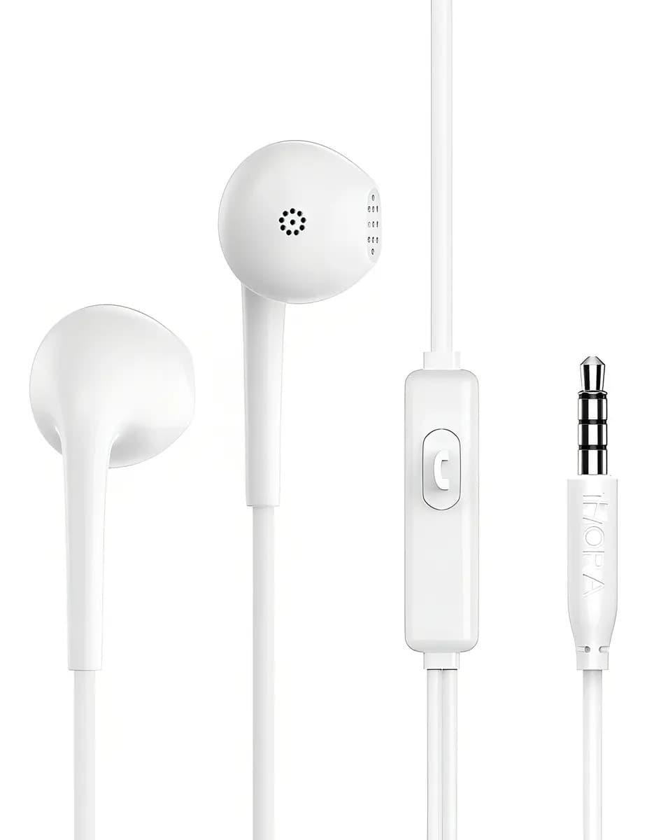 Fone Ouvido Com Fio 3.5mm Intra-auricular com microfone