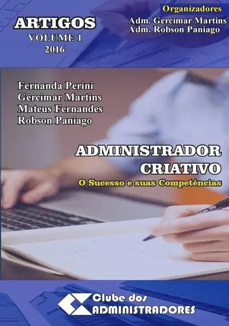Livro Administrador Criativo