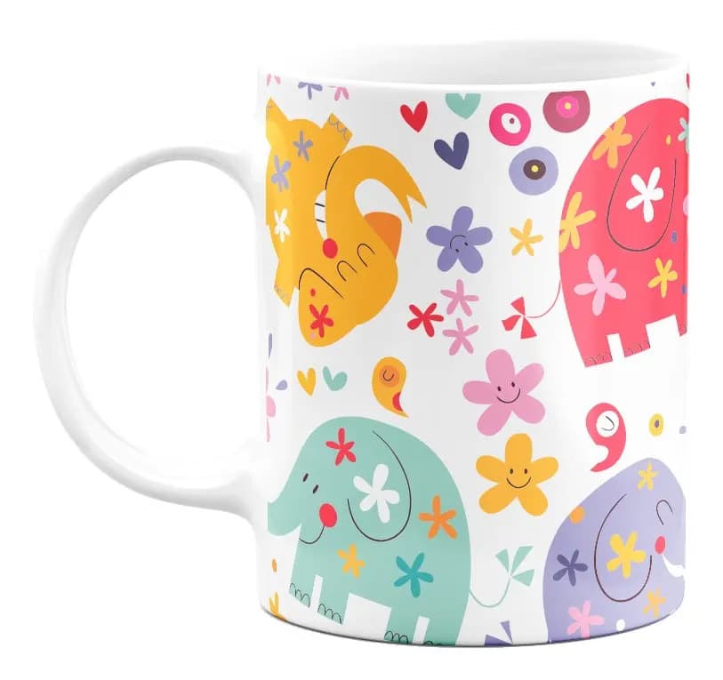 Caneca Divertida - Elephant Fantasy
