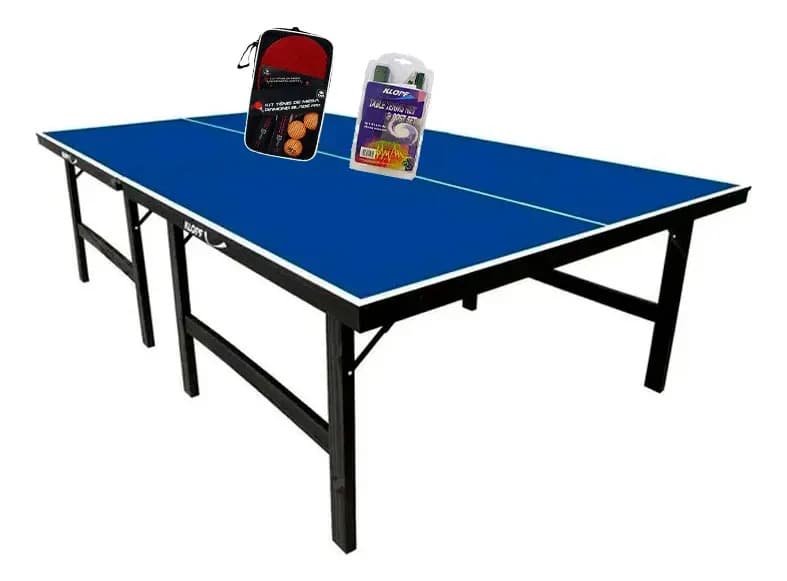 Mesa Ping Pong 1019 Klopf + Kit 4862 + Rede Master