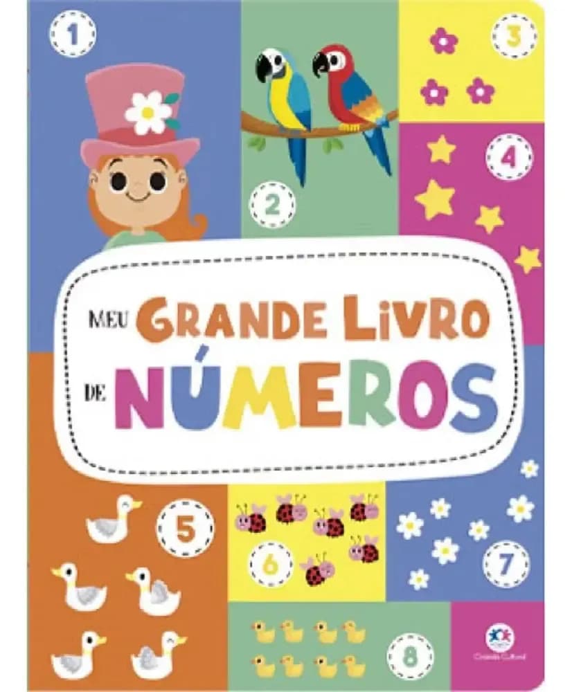Livro Meu Grande Livro De Numeros - Livro Cartonado