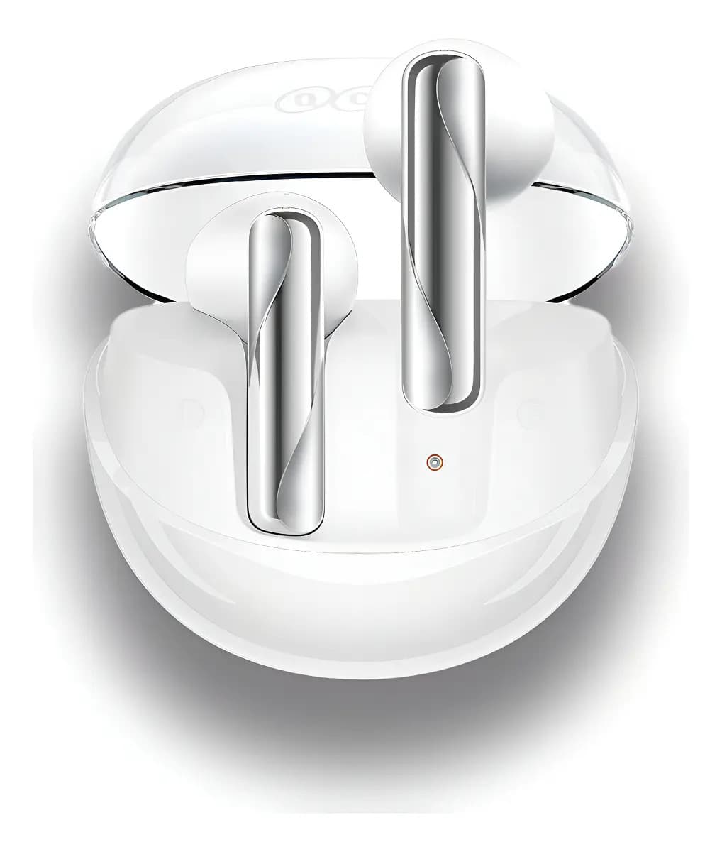 Fone Bluetooth Qcy T32 Ailybuds Clear Enc E Bluetooth 5.3 Cor Branco