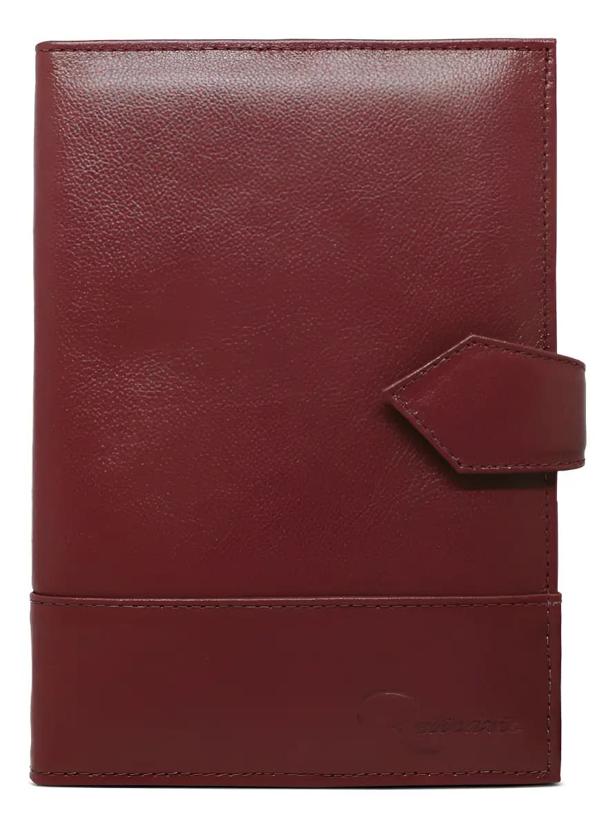 Porta Agenda De Couro - Marsala