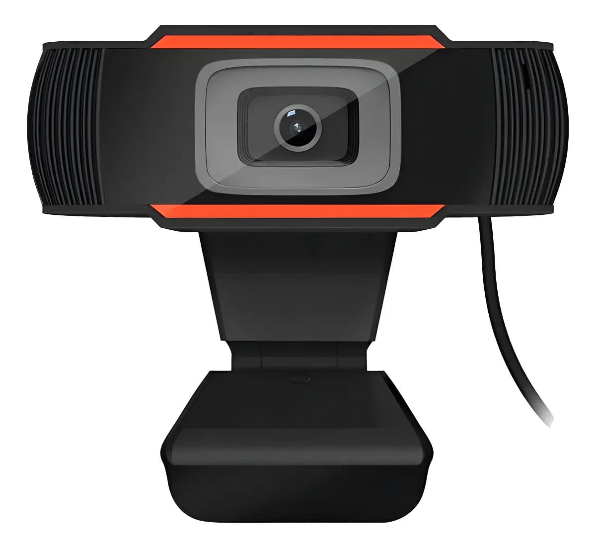 Webcam Full Hd 1080p, C/ Microfone Vídeo, Full Hd, Usb Preto
