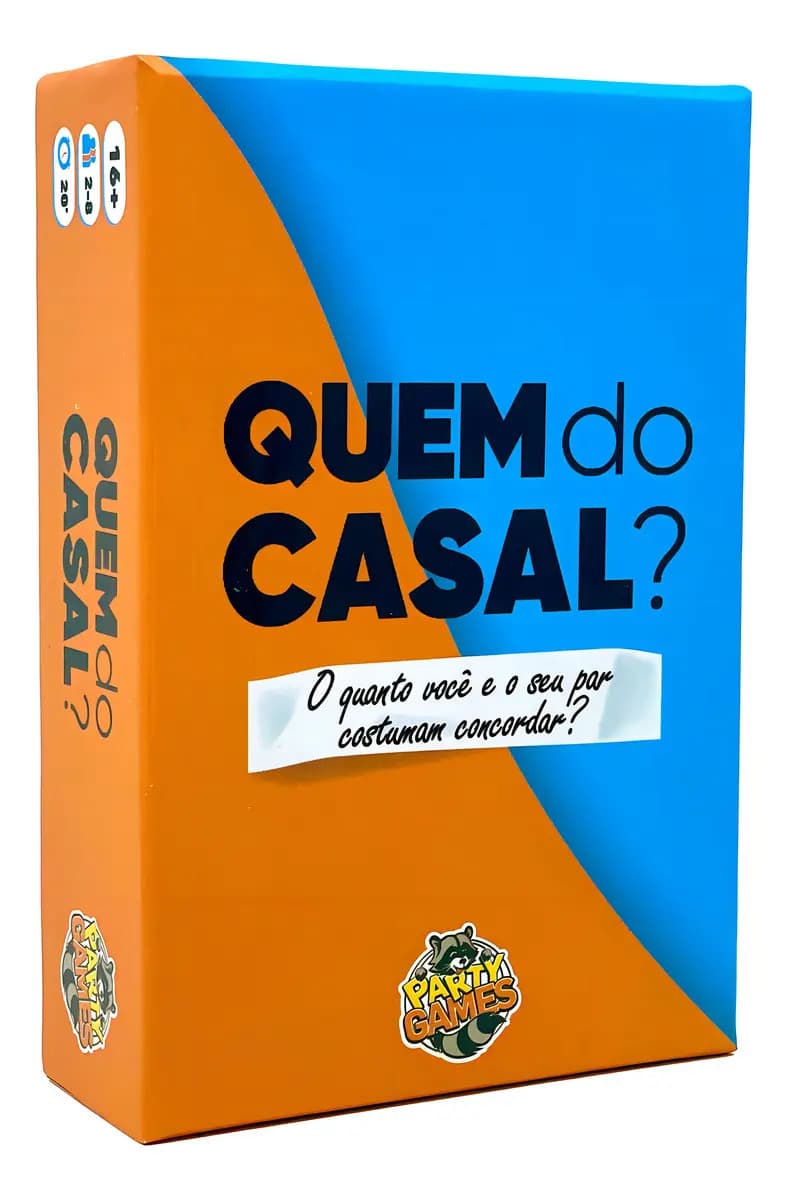 Quem do Casal? Party Games Jogo para Casais e Amigos