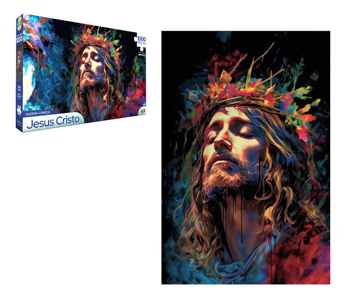 Quebra Cabeça 1000 Peças Jesus Cristo