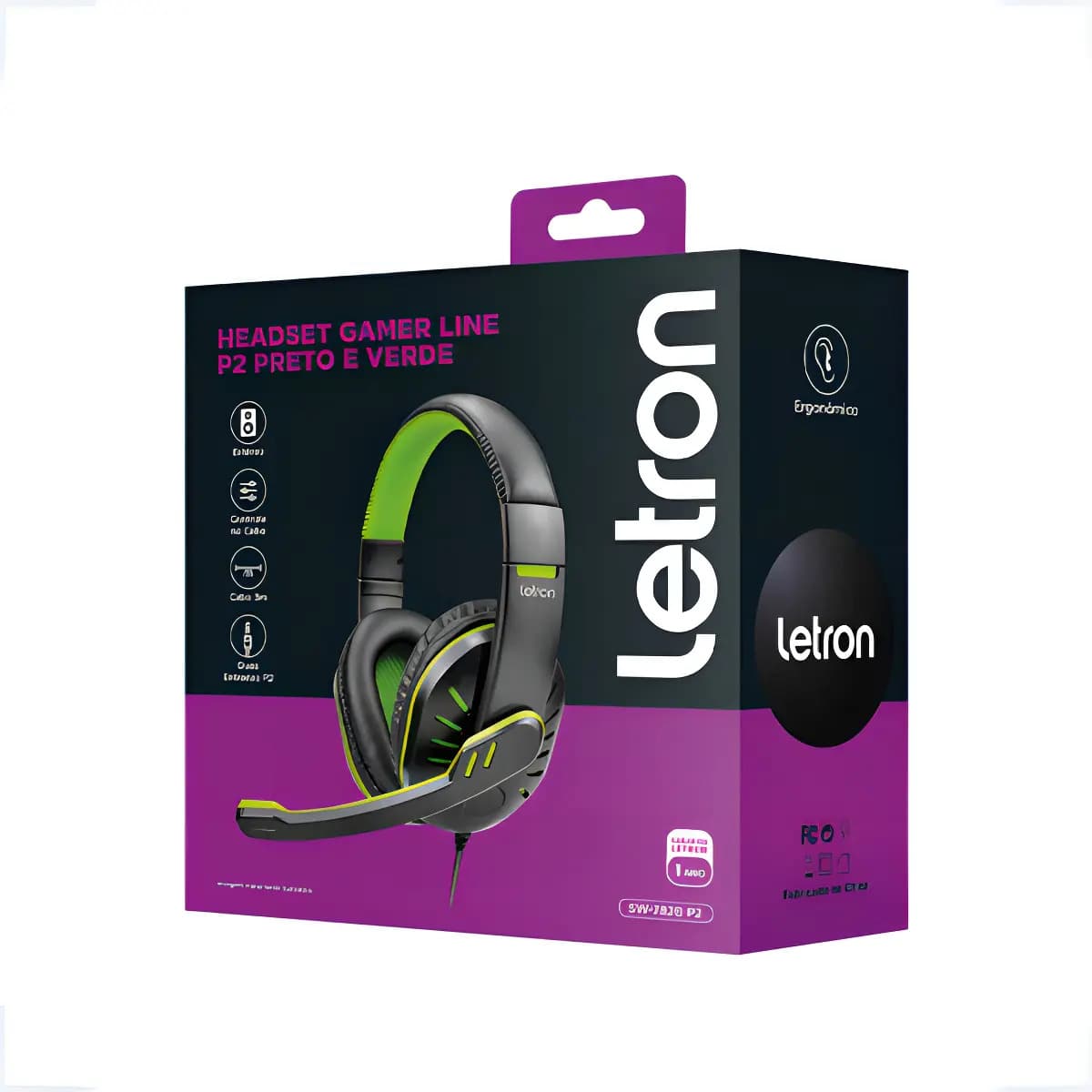 Fone Gamer Pc Headset P2