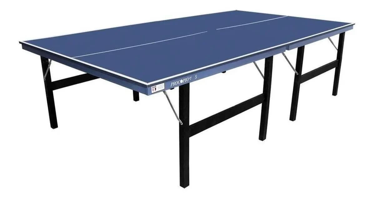 Mesa Ping Pong Procopio Sport 001 Dobrável MDF Azul