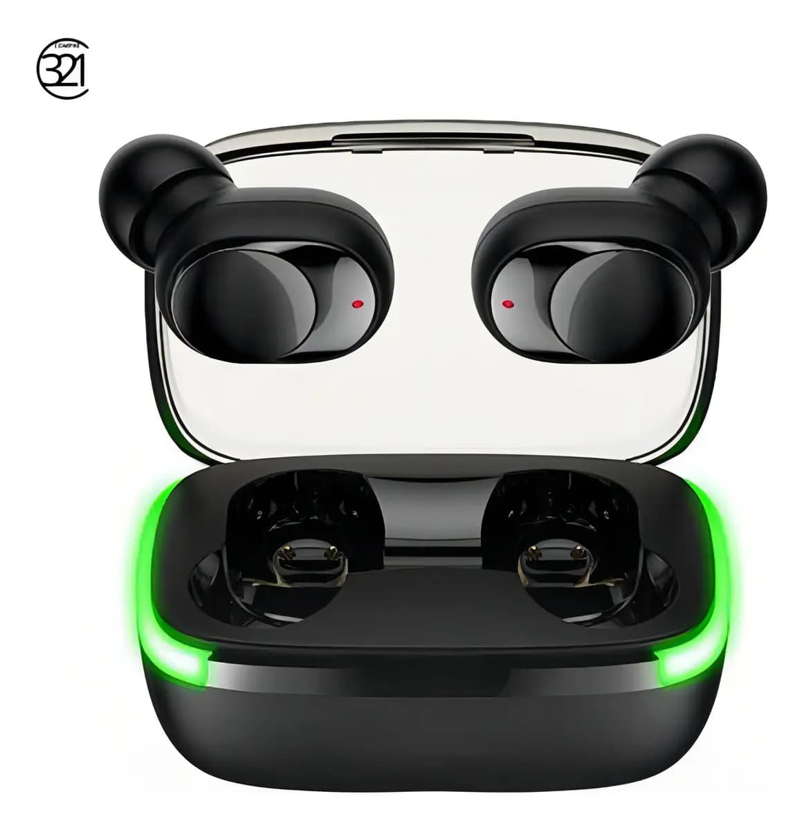 Fone De Ouvido Bluetooth Sem Fio Y60 Fone Tws Som Qualidade Cor Preto
