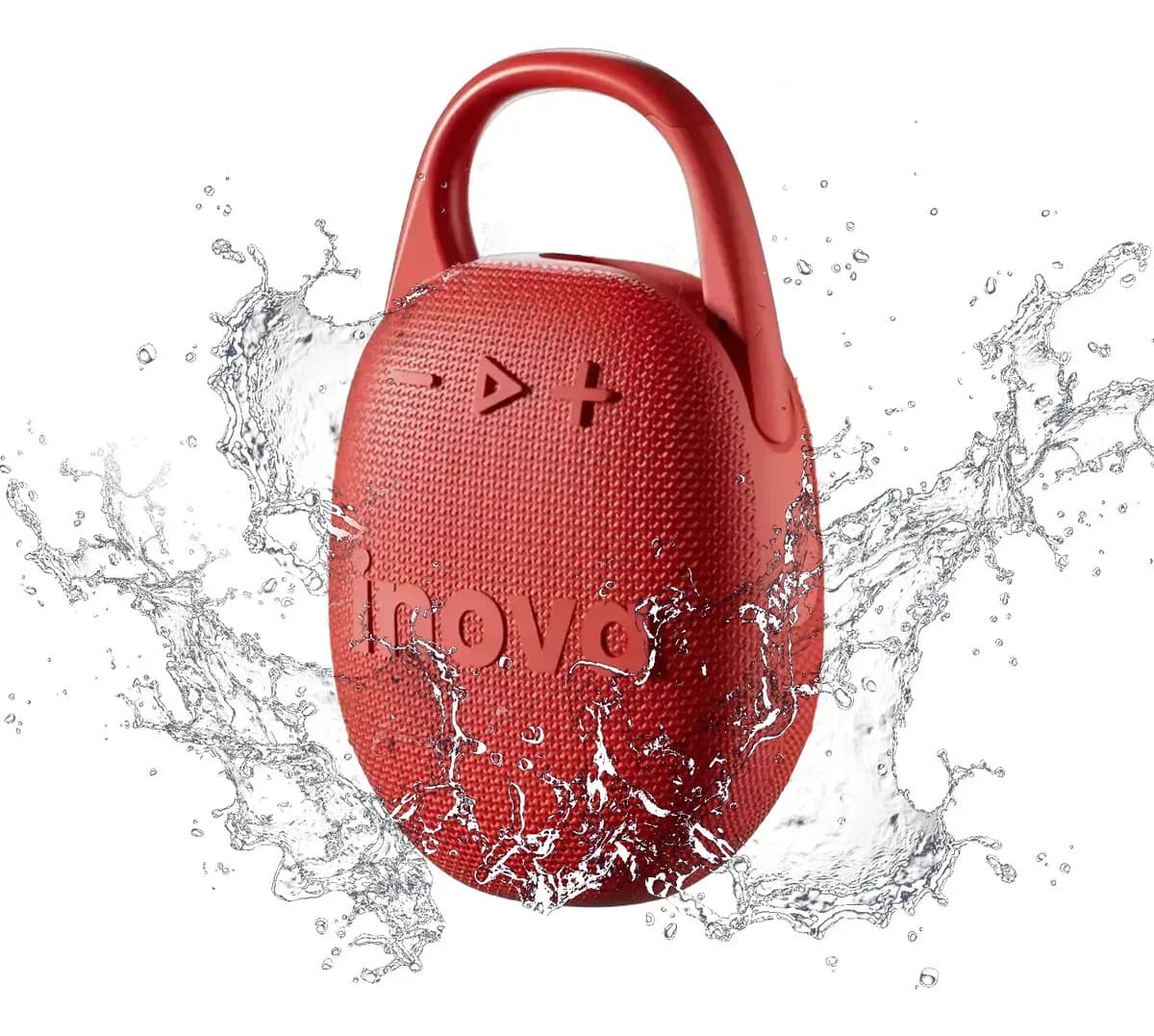 Caixa Som Bluetooth 5.1 Caixa Som Amplificador Caixa Inova Cor Vermelho 3v