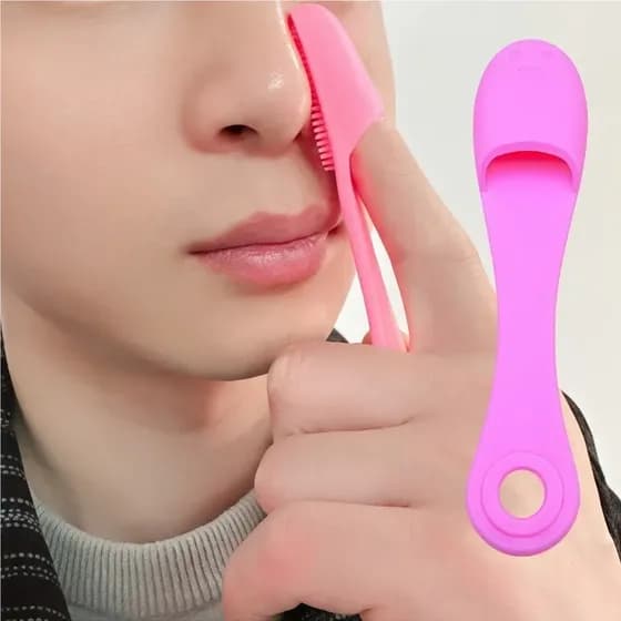 Cepillo De Silicón Para Limpieza De Nariz Y Labios